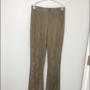 Tan Suede Pants